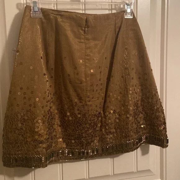 J-Lo fancy skirt NWT! Sz 12 copper color - Picture 3 of 8